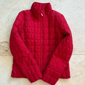 J.Crew Quilted Down Blend Coat